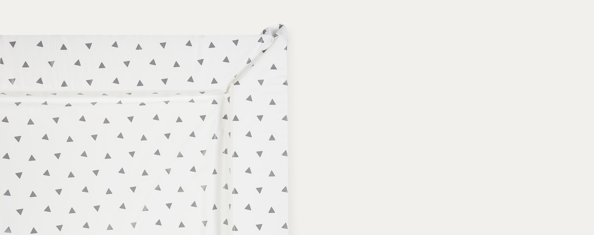 White East Coast Nursery Tiny Triangles Changing Mat
