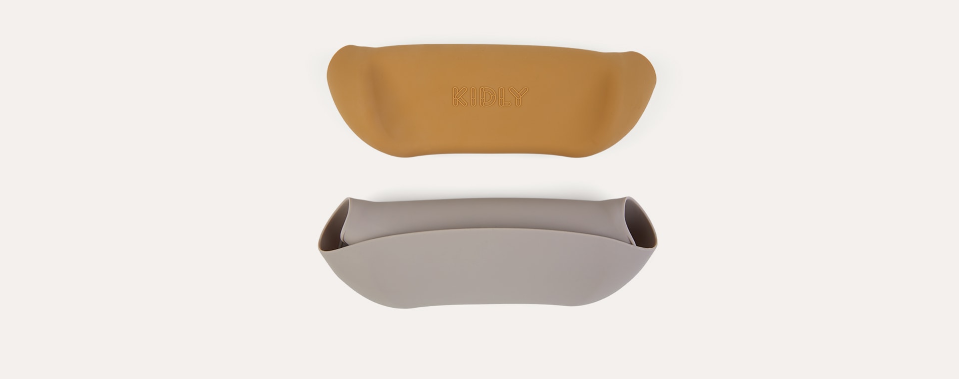 Toffee Mix KIDLY Label 2-Pack Silicone Bibs