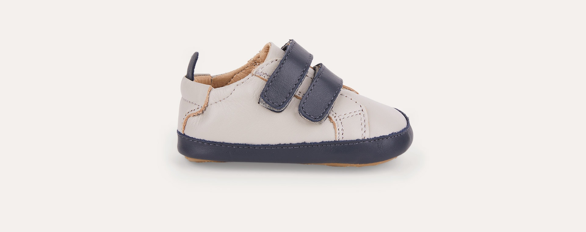 Gris / Navy old soles Eazy Market Soft sole Trainer