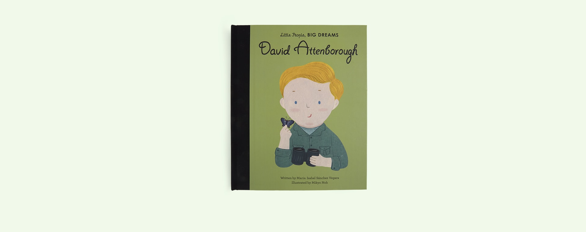 Green bookspeed Little People Big Dreams: David Attenborough