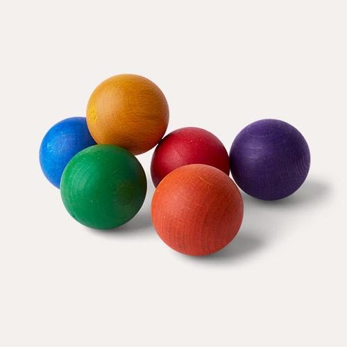 Multi Grapat 6 Balls in Rainbow Colours