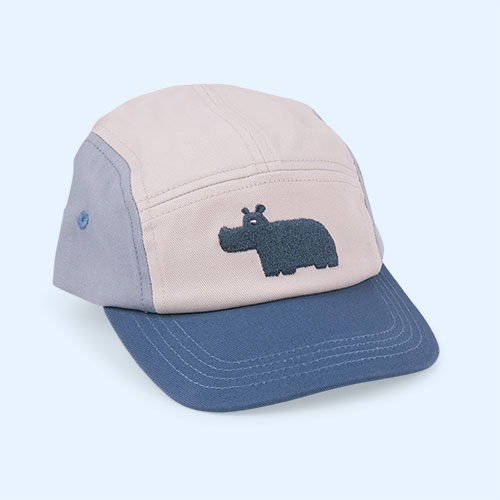Hippo/Whale Blue Multi Mix Liewood Rory Cap