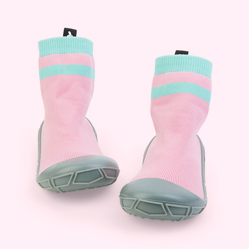 New Pink turtl Tots Slipper Socks