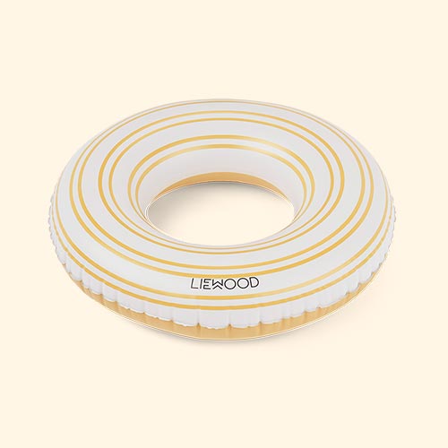 Stripe: Jojoba/Creme de la Creme Liewood Baloo Swim Ring