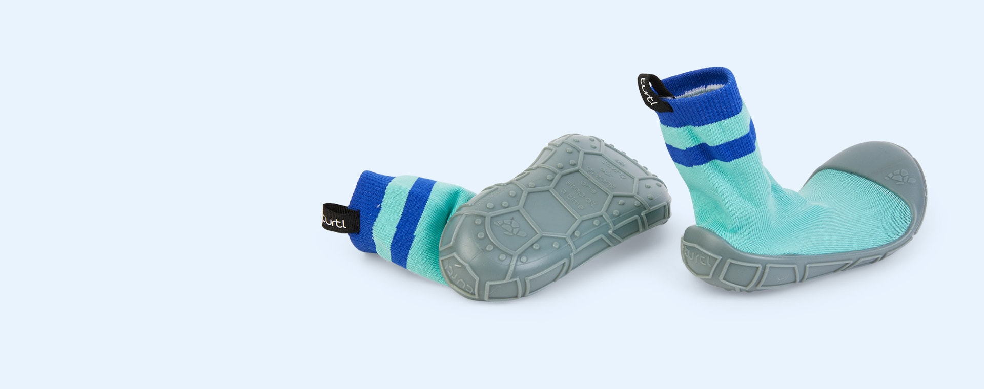 Aqua turtl Kids Slipper Socks