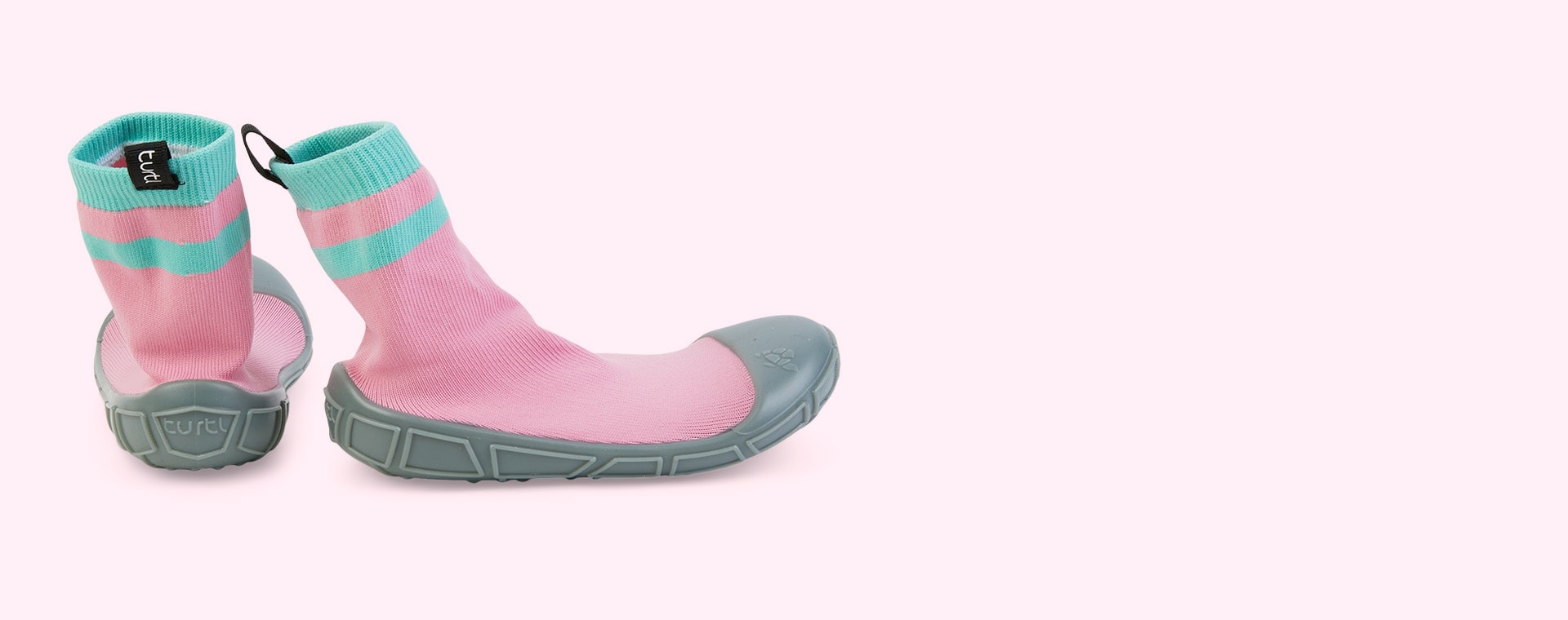 New Pink turtl Kids Slipper Socks