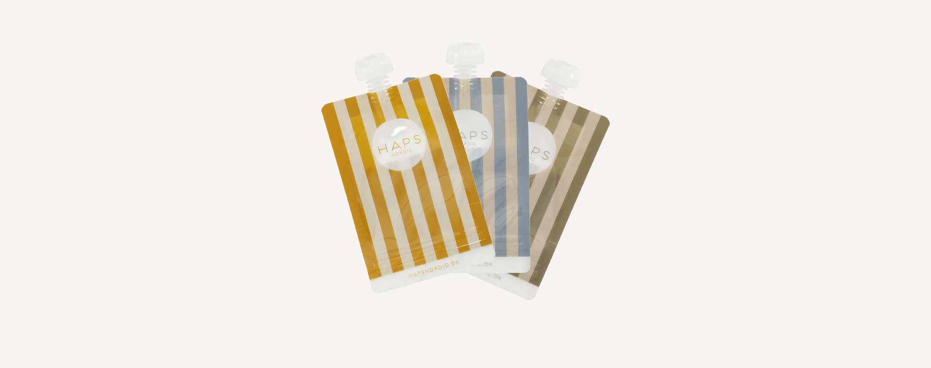 Marine Stripe Cold Haps Nordic Reusable Smoothie Bags
