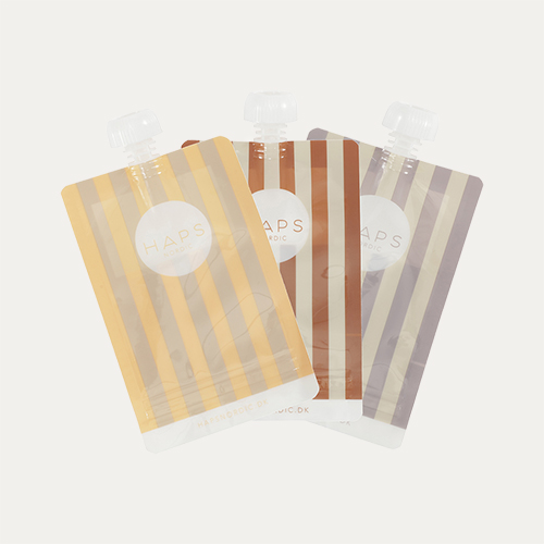 Marine Stripe Warm Haps Nordic Reusable Smoothie Bags