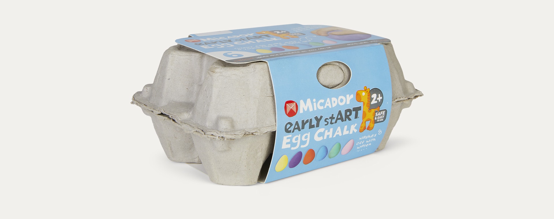 Multi Micador Early stART Egg Chalk 6 Pack