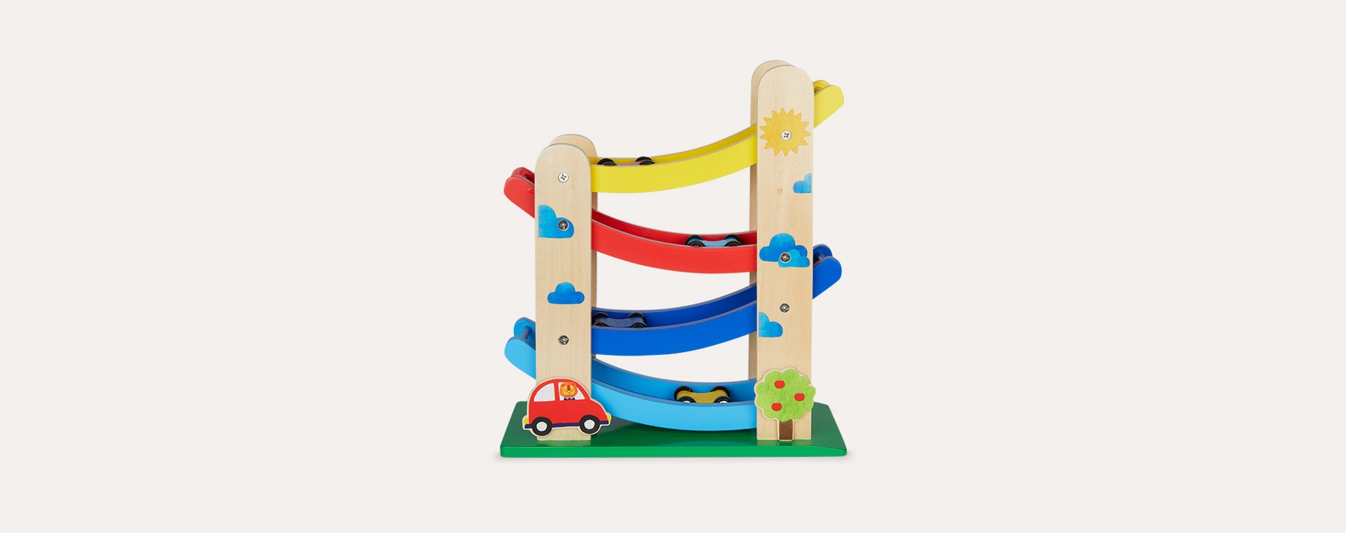 Multi Moulin Roty Wooden Cascading Cars
